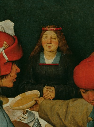 Boda campesina (detalle) 1568 de Pieter Bruegel the Elder